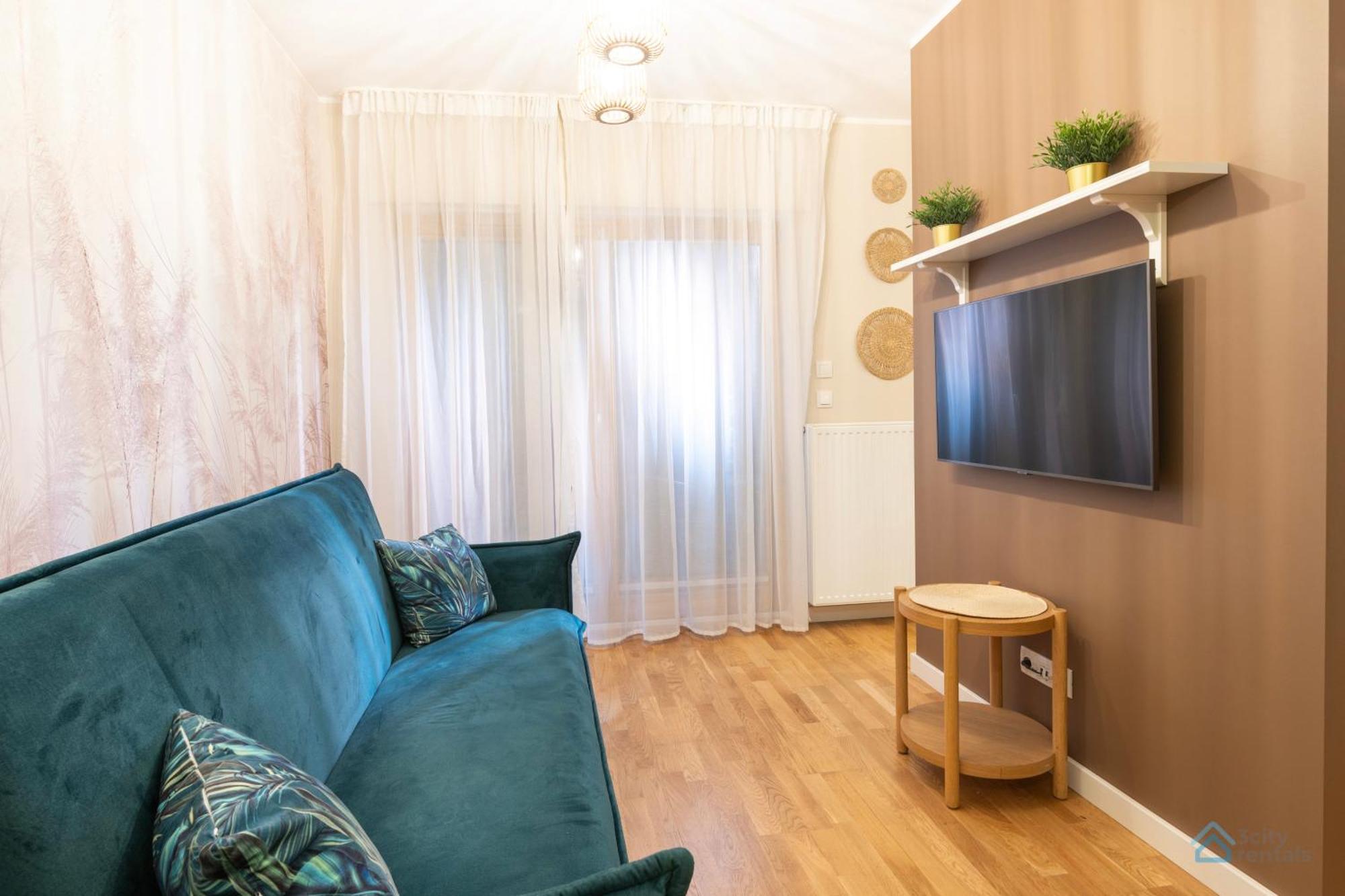 Nowoczesny Apartament 3City Przy Rzece W Gdansku Z Balkonem By Noclegi Renters *