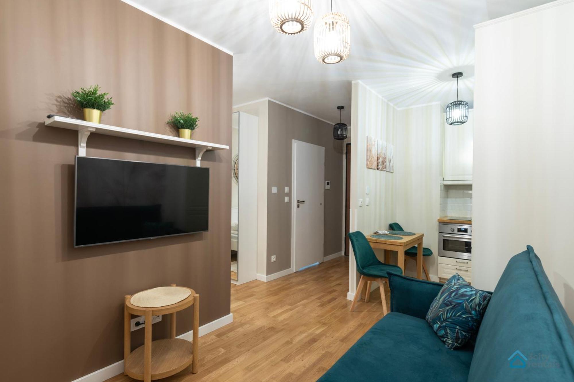 Apartment Nowoczesny Apartament 3City Przy Rzece W Gdansku Z Balkonem By Noclegi Renters *